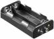 Goobay 11457 Batteriehalter , 4x Baby ''C'' - mit Druckknopfanschluß
