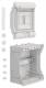 Hager AP-1-row VE106D small distribution, IP65 165x190x113 mm WxHxD