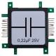 ALLNET Brick’R’knowledge Kondensator 0,22µF 25V