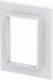 OBO Bettermann 6279030 OBO G-AWAG90130RW Wandabschlussblende geschl. 198x25x158 Alu reinweiss 