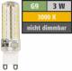 LED-Stiftsockellampe McShine ''Silicia'', G9, 3W, 320 lm, warmweiß