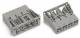 WAGO 770-744/062-000 Buchsenteil Snap-In 4P. grau