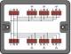 WAGO 899-631/330-000 Verteilerbox Verteilung Wechselstrom (230V)