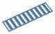 WAGO 794-5554/000-006 horizontal U/V (50x each) blue 1=100 WMB multi-labeling