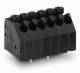 WAGO 250-205/353-604 terminal strip with actuator dr. 1 soldering pin/pole offset 5p