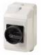Moeller 201715 EATON P1-32/ST/SVB-SW main switch + steel case 3p 32A handle black with lock. 