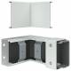 Hager FWKP6010049016 inside corner FWK-Plus 60x100 mm white powder-coated