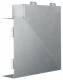 Hager LFS602005VERZ flat angle cut-concealing sheet steel for LFS 60x200