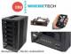 CRU DataPort 35622-0530-0000 CRU / Wiebetech - RTX Secure 610-SV - 6-bay JBOD tower - AES256 encryption - 3 keys - 2x port-multiplied eSATA - 0 TB - EU plug
