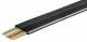 Goobay 93308 Telefonflachkabel 100 m Rolle,AWG 28,CCA (kupferkaschiertes Aluminium) -