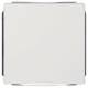 Siemens Schuko-Steckdose 5UB1852-1 DELTA style platin-metallic Klappdeckel