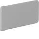 HAGER B6002507030O V channel, o.Boden / page stamping BA6 60x25 gray