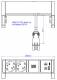 Bachmann Desk2 Steckdosenleiste, 2xDosen(CEE7)+1xUSB A&C 22W Charger mit Zuleitung GST18 0,2m, weiss