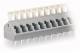 WAGO 256-448 terminal strip for circuit boards 0.08-2.5 mm² gray