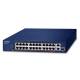 PLANET 24-Port 10/100TX PoE + 2-Port 1000T + 1x SFP Switch
