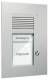 TCS PUK01/1-EN audio door station, 1 key 1 row silver UP