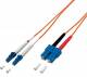 Equip Patchkabel LC->SC 1.00m Multimode Duplex OM1 orange Polybeutel