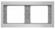 Berker 13637003 frame 2-fold K.5 aluminum