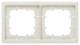 Siemens 5TG13221 DELTA style frame 5TG1322-1, 2-82x82mm pla