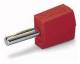 WAGO 215-212 4mm banana plug, red