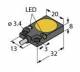 Turck BI7-Q08-VP6X2 Inductive sensor with increased switching distance 1600900