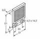 Turck BRT-2X2 reflector 3040071