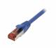 Synergy 21 S216002 Patchkabel RJ45, CAT6 250Mhz, 0.25m blau, S-STP(S/FTP)