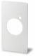 Helios Ventilatoren 281 Helios MBR90 panel assembly, made of durable plastic alpinweiss