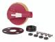 Moeller 191850 EATON SHR0N4X handle lock for padlock, red/yellow 