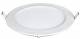 LED-Panel McShine ''LP-1822RW'', 18W, 225mm-Ø, 1.260 lm, 3000K, warmweiß