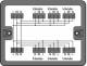 WAGO 899-631/334-000 Verteilerbox Verteilung Wechselstrom (230V)