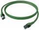 ZVK EasyLan CP1OGAGAG0100 DualBoot Cat.6 patch cable shielded green 10m