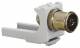 HAGER VZ316FB COAX module IEC socket