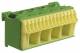 Hager PE terminal block 2,5 mm KN18E PLE 75,