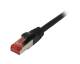 Synergy 21 S216112 Patch cable RJ45, CAT6 250Mhz, 30m black, S-STP (S / FTP), Syne
