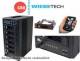 CRU DataPort 35620-1636-2400 CRU / Wiebetech - RTX Secure 610-IR - 6-bay iSCSI RAID subsystem - AES256 encryption - 3 keys - 12TB - RAID 5 - NTFS - US - CoO USA