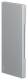 Hager BR651706LAN Endstück schnittk. halogenf. BR 65x170mm OT 80mm lack Alu