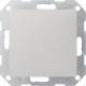 Gira 026827 blind cover pure white 0268 27, with support ring System55