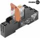 Weidmüller relays, RCIKITP 24VDC 2CO LD / PB