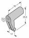 TURCK KLI 1 KLEMMSTÜCK mounting accessories, f.Zugankerzylinder 69710