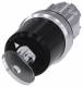 Siemens 3SU10505HF010AA0 key switch CES 22mm round trigger: O