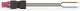 WAGO 771-8992/206-407 Anschlussleitung Stecker offenes Leitungsende 2p pink