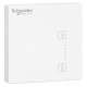 Schneider Electric MTN6005-0011 Schneider KNX Luftqualitäts-Multisensor, weiß, Aufputzmontage