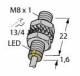 Turck BI1,5-EG08K-AP6X Induktiver Sensor Gewinderohr M8x1 4669040