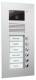 TCS AVU14060-0010 video color exterior, 6 station buttons 1 row silver UP