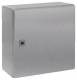 Rittal 1006600 AE Compact enclosure, WHD: 380x380x210 mm, Stainless steel 1.4301, with mounting plate, single-door, with one cam lock