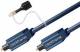 Clicktronic 70366 Opto-cable set - optical digital cable for audio data included 3.5 mm adapter.
