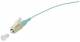 Metz Connect 150M1JO0020S BTR OpDAT Pigtail LC-PC OM3, aqua 2,0m multimode fiber G50 / 125