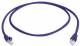 Telegärtner 100008036 L00000A0238 patch cable S / FTP Cat.6a, (ISO / IEC) 0.5m MP8 FS500 LSZH purple