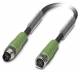Phoenix Contact 1455722 Sensor/Actuator cable - SAC-4P-M 8MS/ 0,6-PUR/M 8FSSH - 